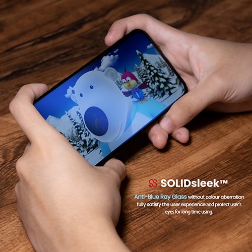Dán màn hình cường lực Full viền chống tia xanh Zeelot SOLIDsleek dành cho iPhone 15 Pro Max/15 Pro/15 Plus/15/14/13 - Hàng chính hãng