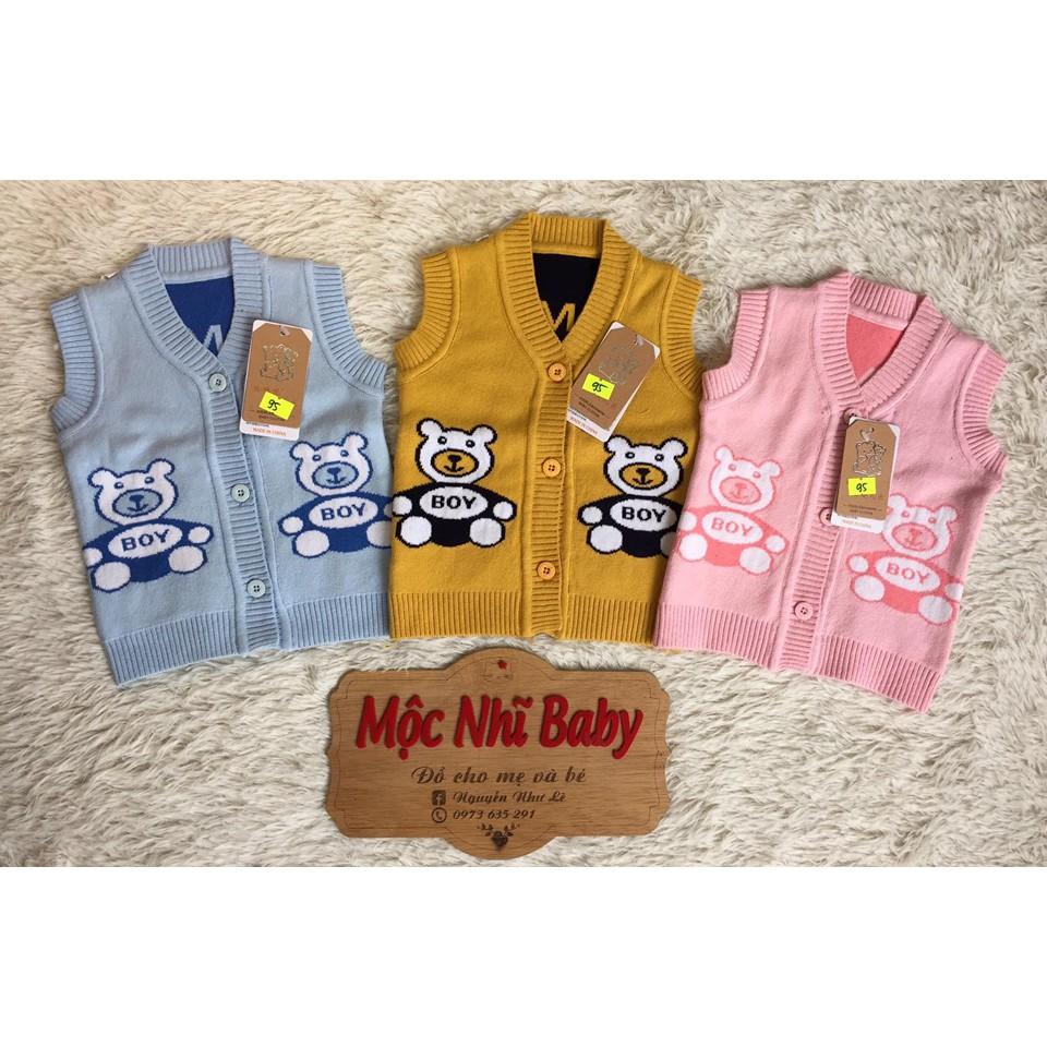 Áo len mới về cho các bé nhí ạ Chất len mịn, dày dặn 2 lớp bao đẹp. Size 4-10kg Giá 95k/c