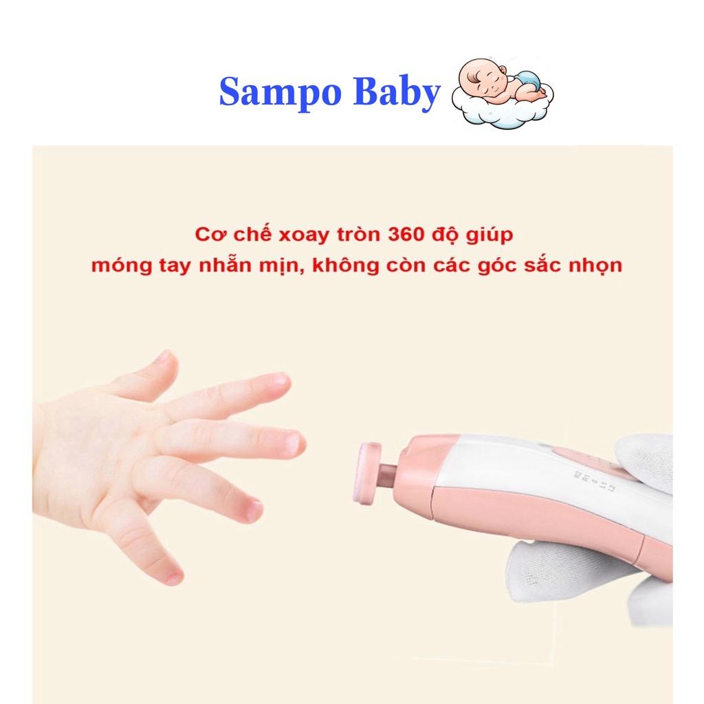 Máy cắt móng tay,móng chân điện đa năng cho bé, Cắt dũa móng an toàn