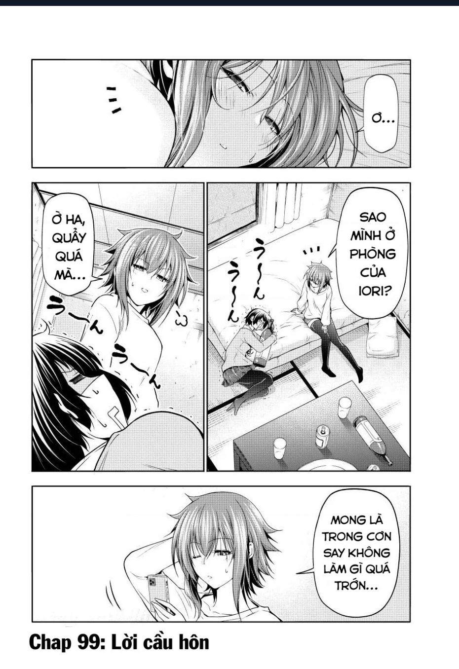 cô gái thích lặn - grand blue chapter 99 5