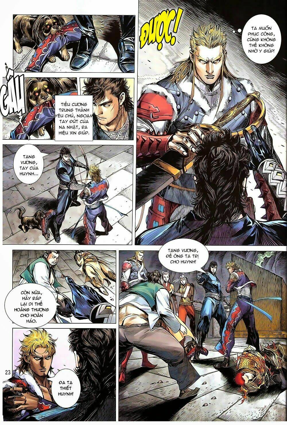 thiết tướng tung hoành (cựu tác) chapter 152 22