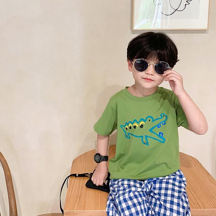 Áo phông trẻ em cộc tay, áo thun bé trai 10-33kg