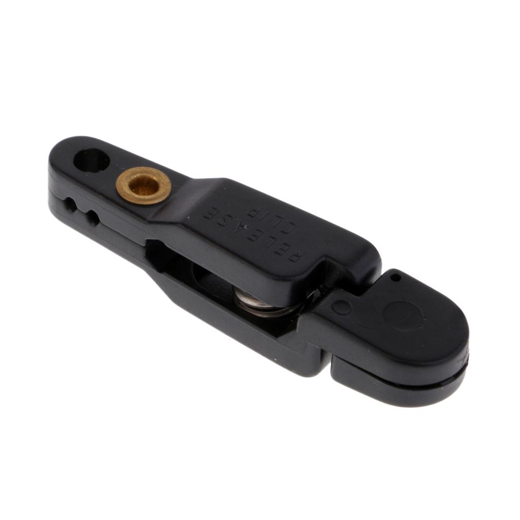 15Pcs Offshore Fishing Adjustable Planer Board Snap Release Clip Kite Line Clips