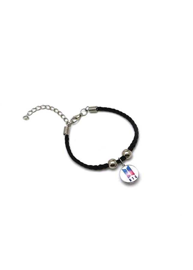 Set dây chuyền và vòng tay mặt logo BTS
