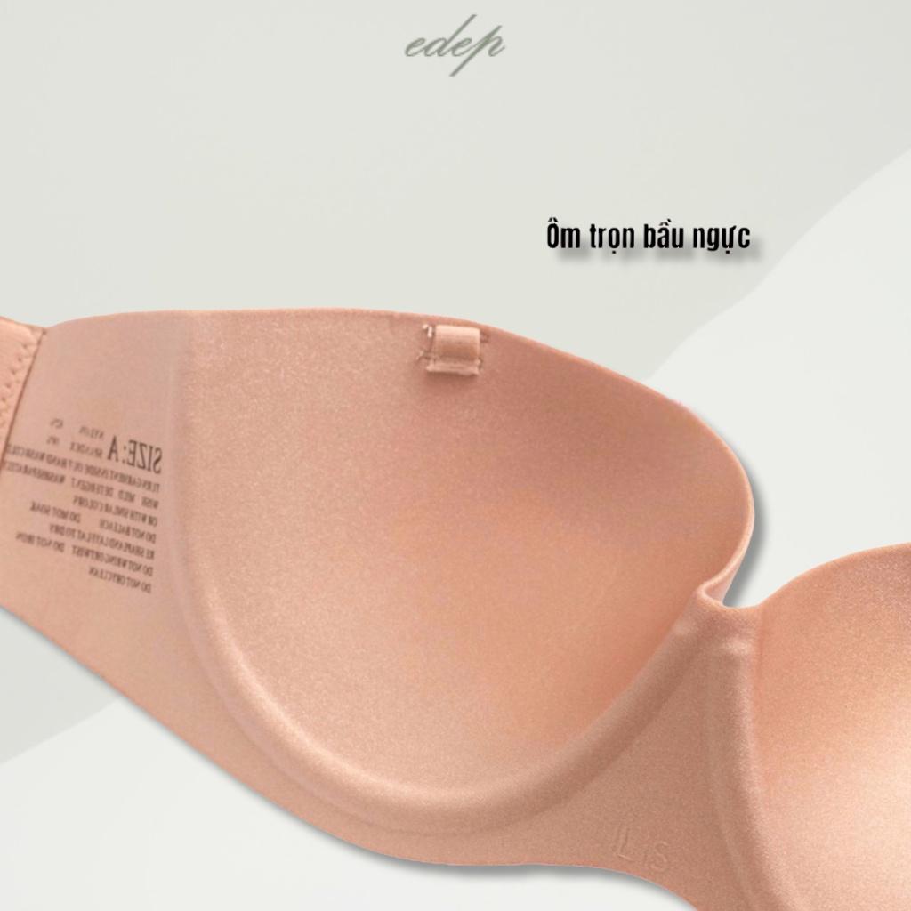 Áo Ngực Mặc Đầm Hở Lưng Áo Ngực Không Dây Cúp Ngang 218