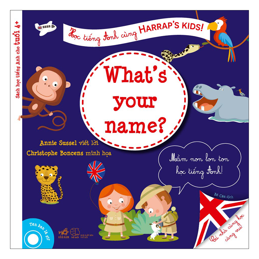 Học Tiếng Anh Cùng Harrap'S Kids: Tên Bạn Là Gì?