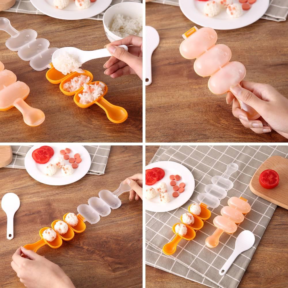 Bộ dụng cụ làm cơm nắm tiện dụng