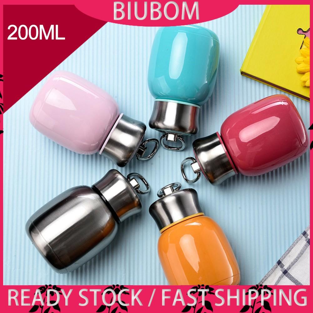 Bình Nước Giữ Nhiệt 200ml Bằng Thép Không Gỉ Thời Trang