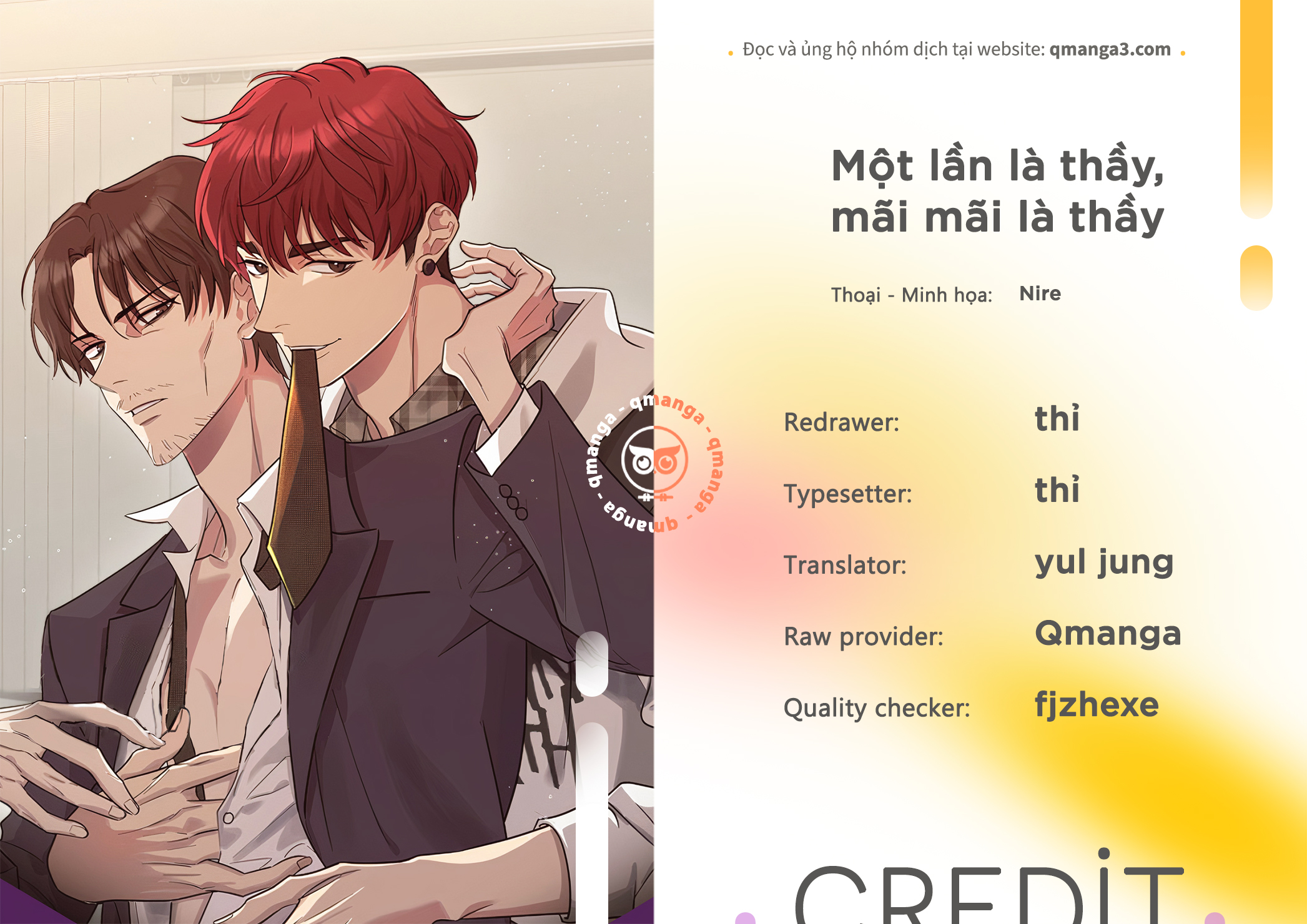 một lần là thầy, mãi mãi là thầy chapter 2 1