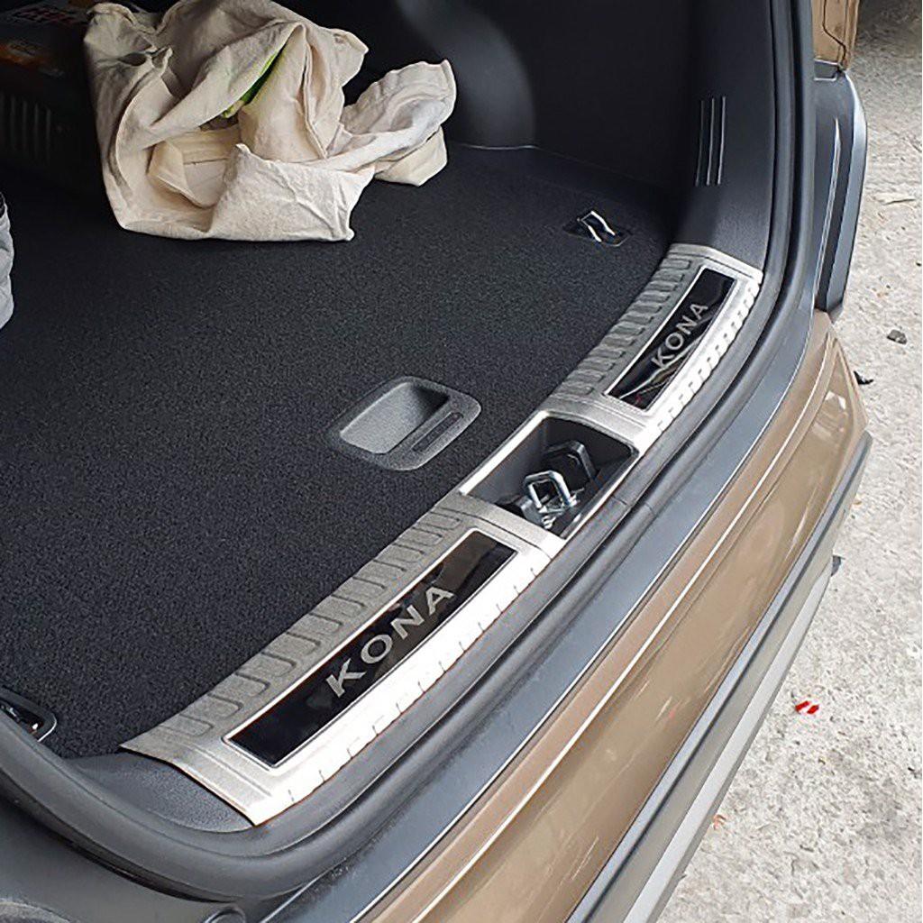 Chống Trầy Cốp Dành Cho Xe KONA 2018 2019 2020 mẫu Inox