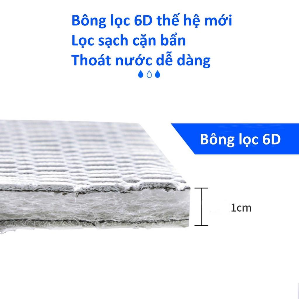 Bông Lọc 6D Thế Hệ Mới Bông Lọc bể cá Bông lọc hồ cá Bông lọc nước bể cá Bông lọc cặn bể cá bông lọc hồ cá koi