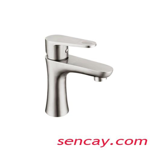 VÒI LAVABO NÓNG LẠNH INOX 304 - MÃ 218