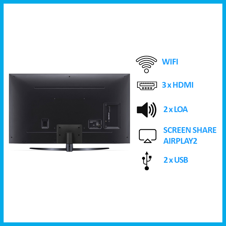 Smart Tivi NanoCell LG 4K 43 inch 43NANO76SQA - Model 2022