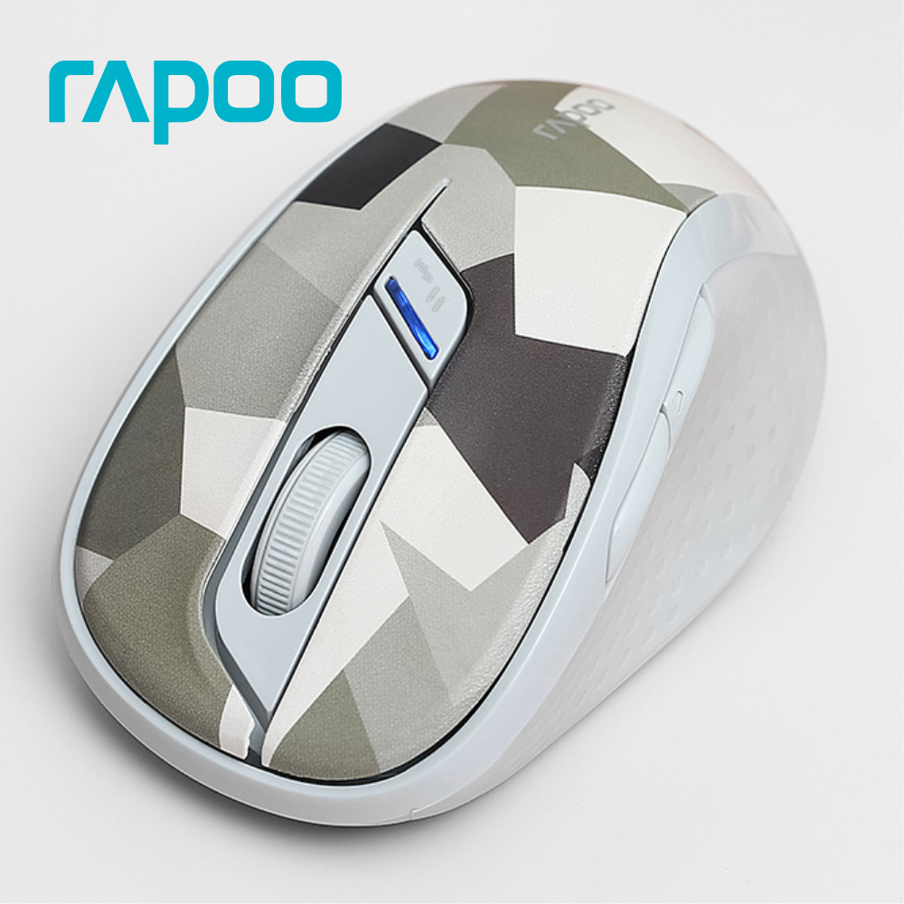 Chuột Không Dây Silent Wireless Và Bluetooth RAPOO M500 3 Chế Độ Kết Nối, 3 Thiết Bị Cùng Lúc - Hàng Chính Hãng