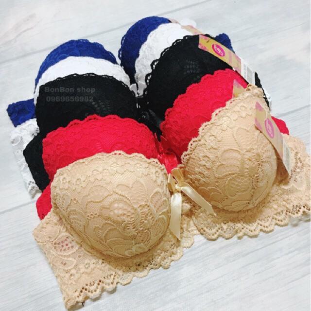 Áo Ngực Ren Hoa Đệm Mỏng