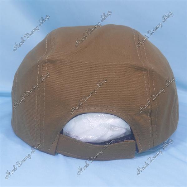 Nón mỏ vịt mũ beret có khóa tăng giảm size loại thường ( MVR03) - Bò đậm
