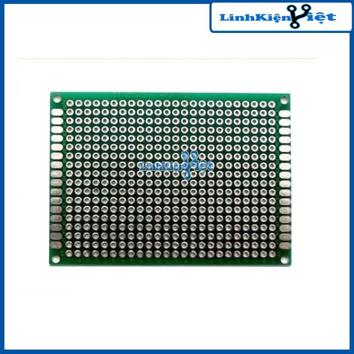 PCB ĐỤC LỖ 5X7 Cm- XANH TỐT