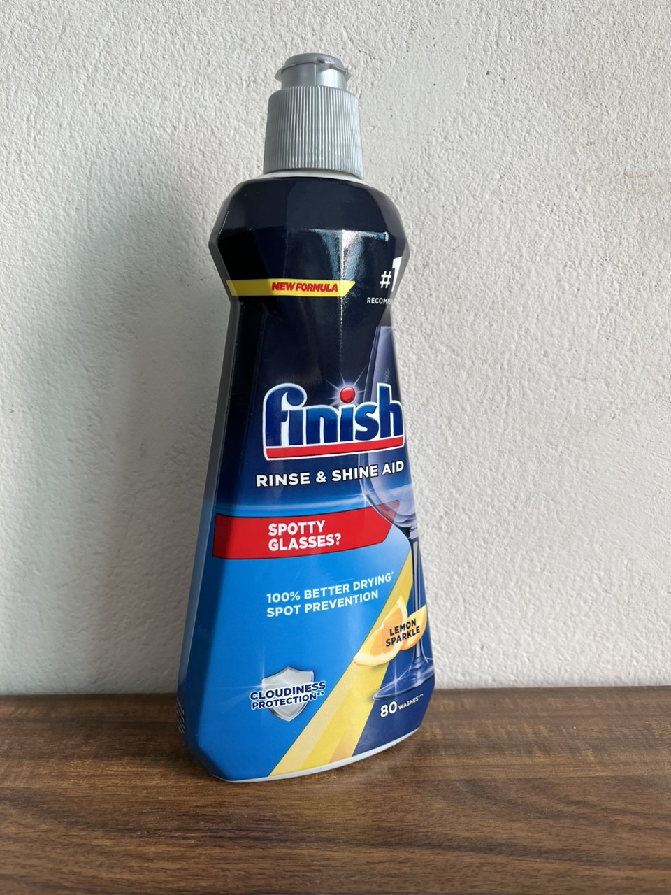 Nước làm bóng Finish Eco 0% 400ml - Dành cho máy rửa chén, bát - Nhập khẩu Đức