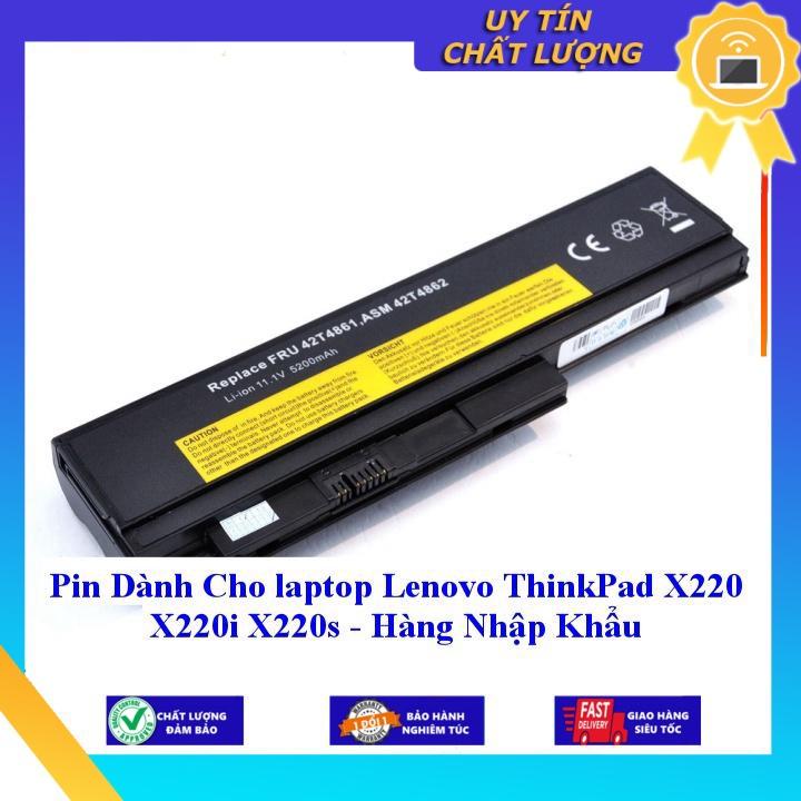 Pin Cho laptop Lenovo ThinkPad X220 X220i X220s - Hàng Nhập Khẩu MIBAT594