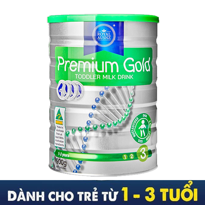 Sữa Hoàng Gia Úc   cho trẻ từ 1 - 3 tuổi Royal AUSNZ Premium Gold 3 