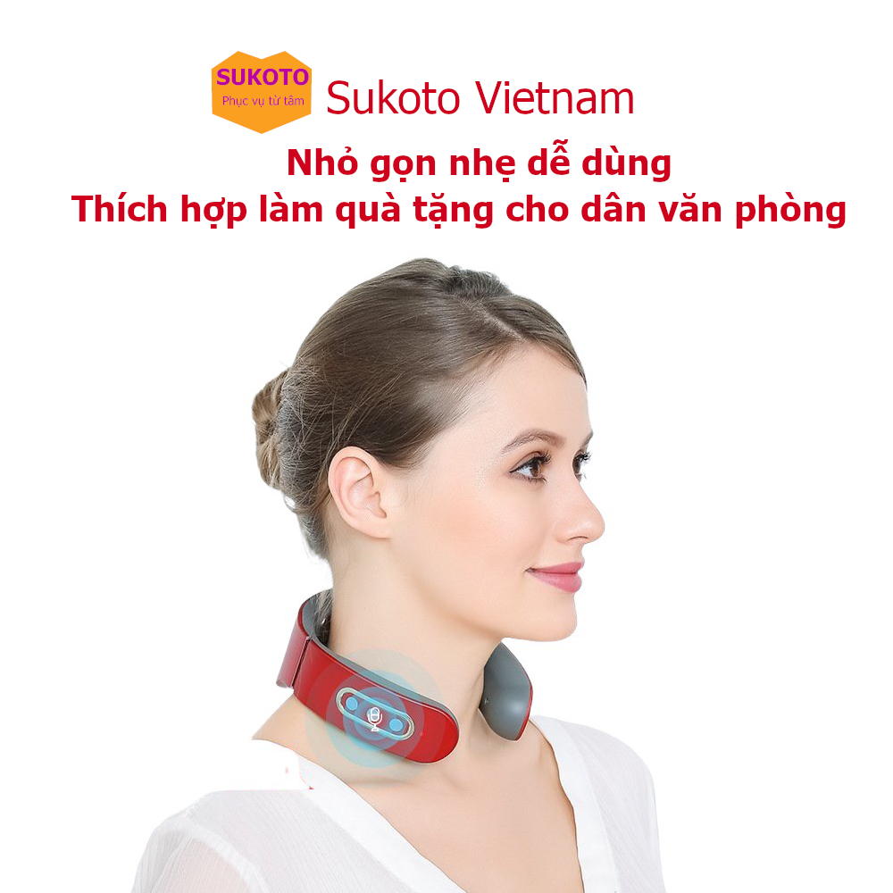 Máy massage cổ vai gáy điện xung 3D