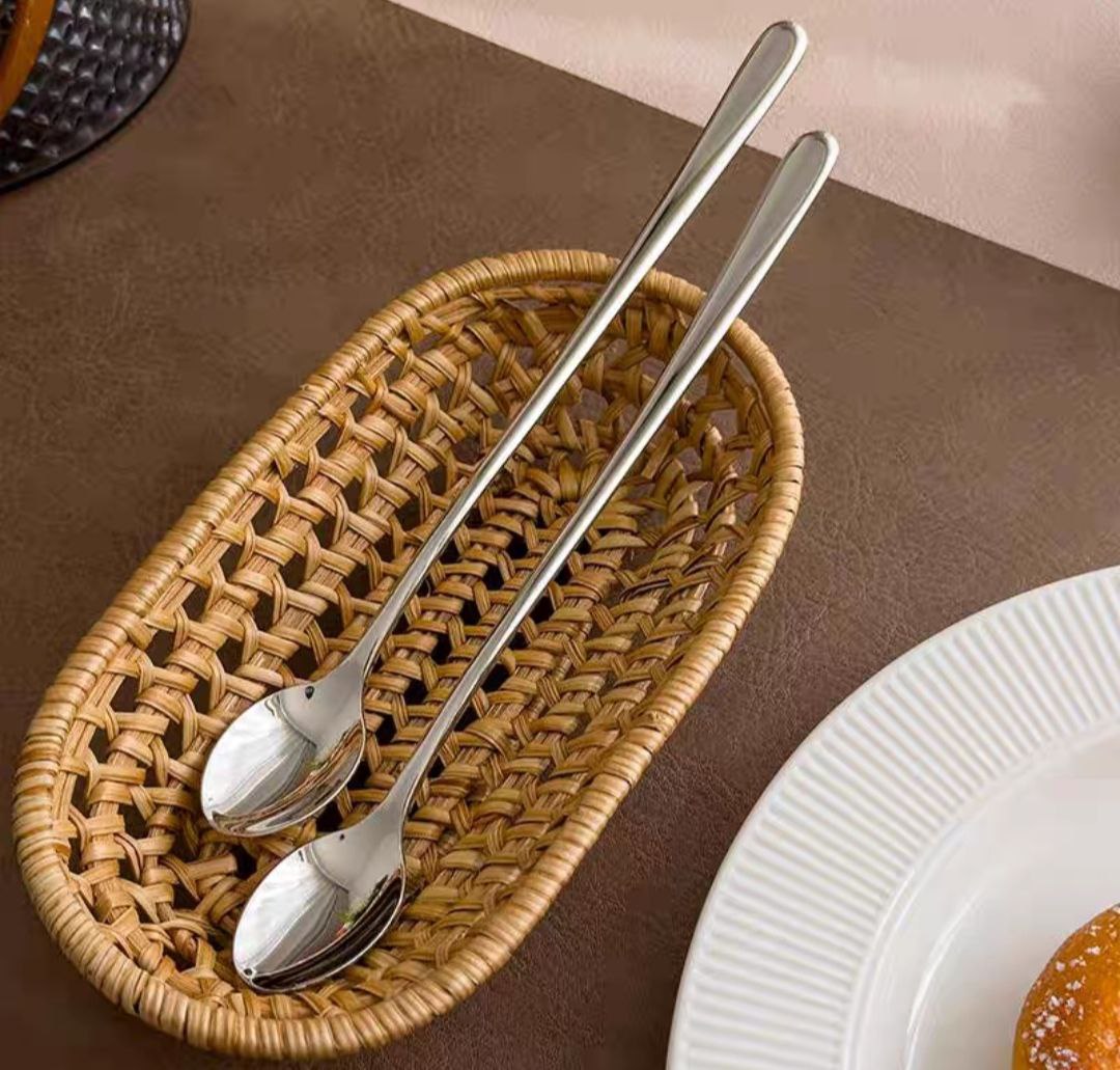 COMBO 6 THÌA MUỖNG CÀ PHÊ INOX CAO CẤP - DÀI 24CM