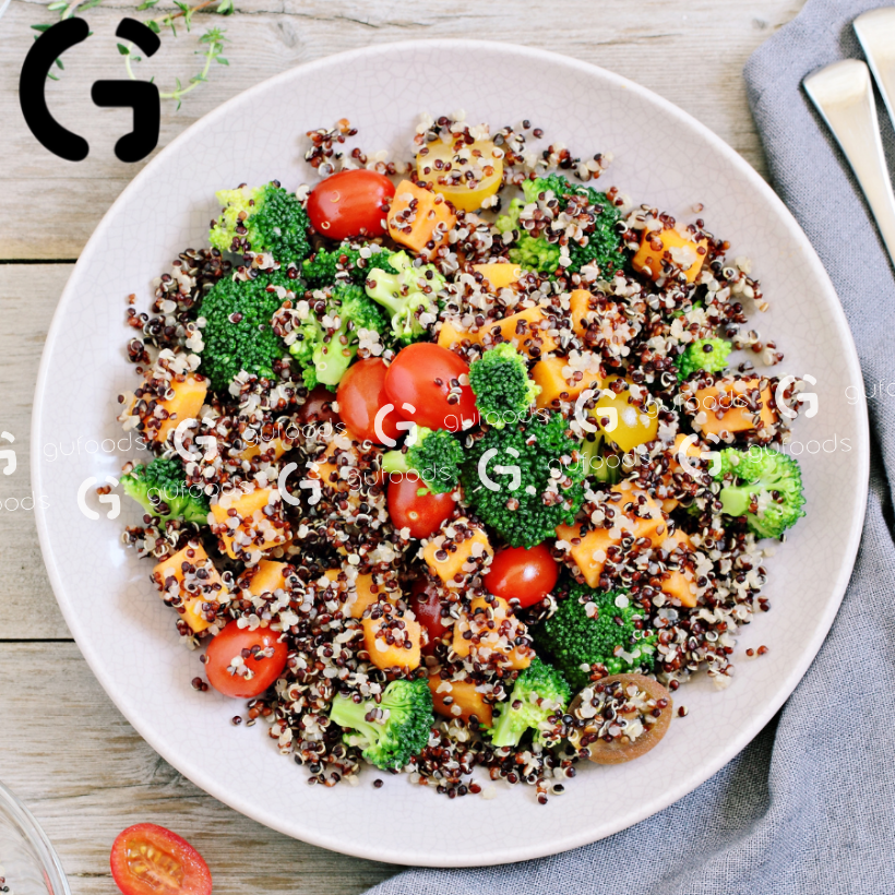 Hạt quinoa (diêm mạch) 3 màu ăn kiêng GUfoods - Giảm cân, Eat clean, Giàu lợi ích sức khoẻ
