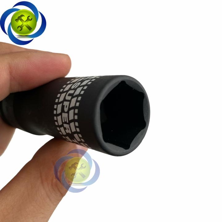 Tuýp 19mm đen dài mỏng Kingtony 441519M loại 1/2 có 6 cạnh