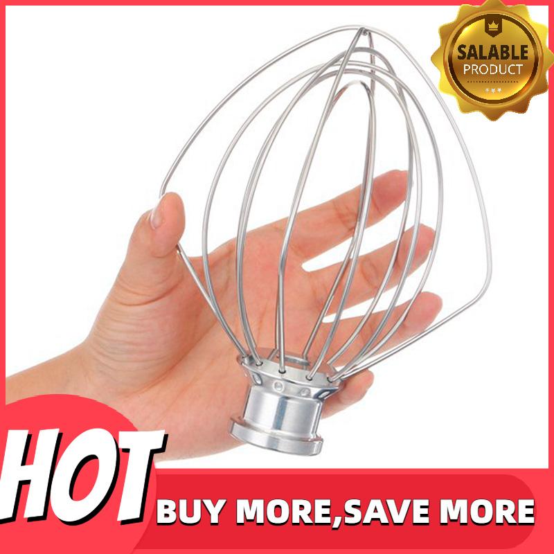 Đồng Hồ Nam Dây Thép Không Gỉ Bóng Dây Roi Phối Đính Kèm Cho Kitchenaid K45Ww 9704329 Bột Bánh Bóng Đánh Kem Trứng Dụng Cụ Nhà Bếp