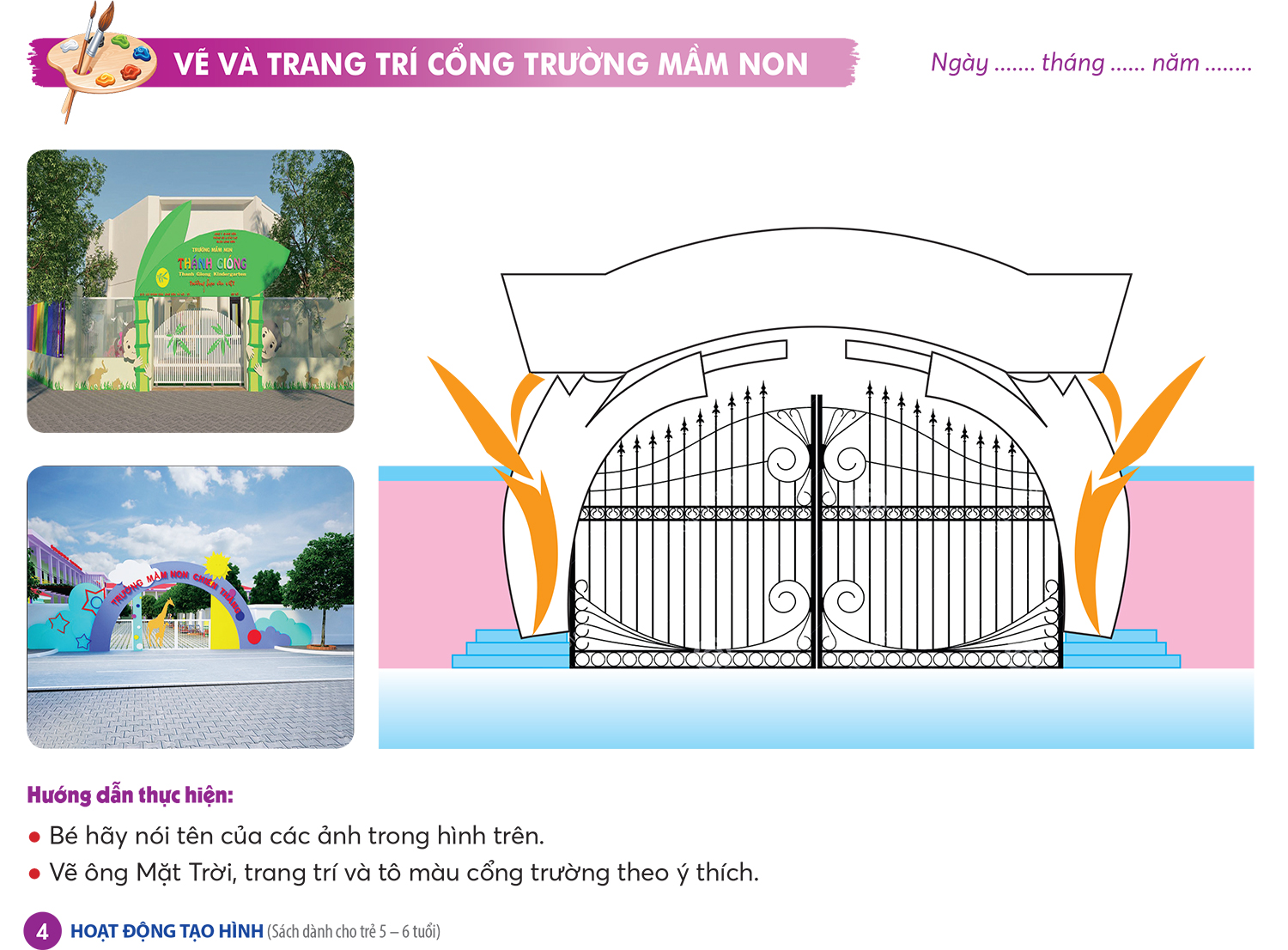 HOẠT ĐỘNG TẠO HÌNH (Sách dành cho trẻ 5-6 tuổi)