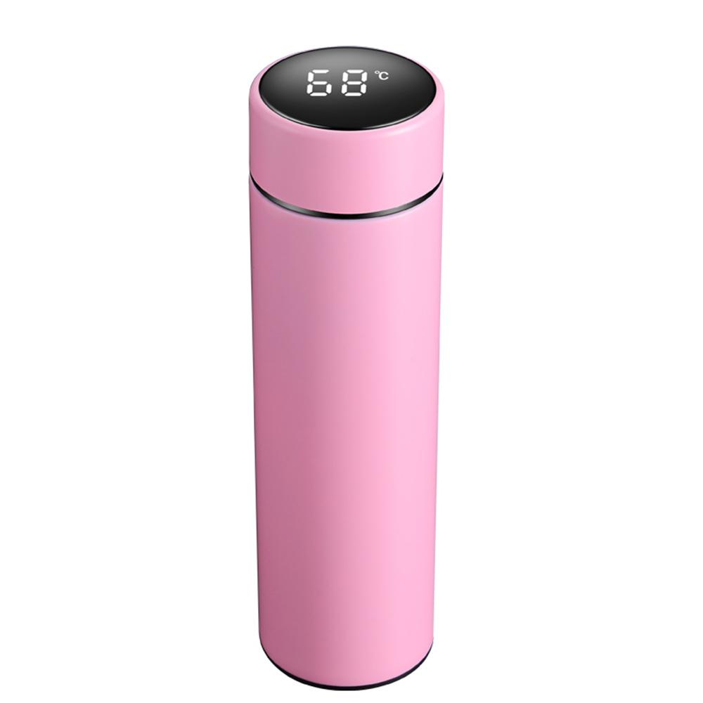 Bình cách nhiệt 500ml thông minh với màn hình LCD cảm ứng, chất liệu thép không gỉ