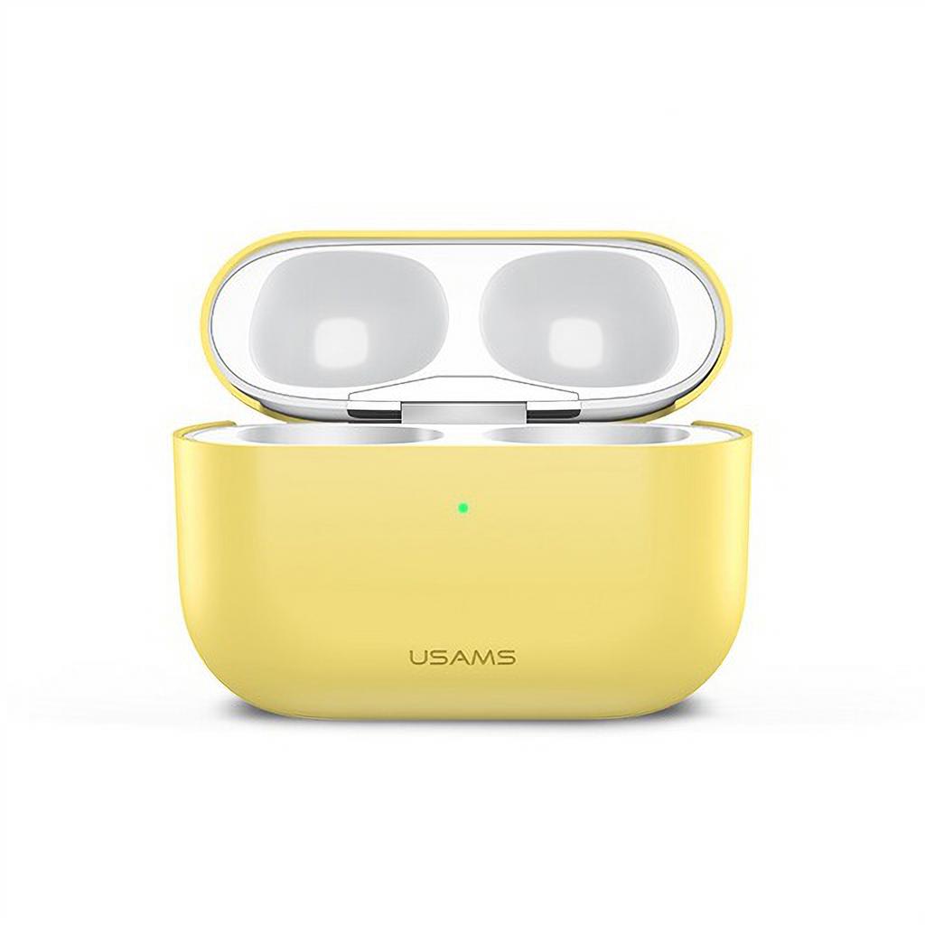 Bao case chống sốc silicon cho tai nghe Apple Airpods Pro hiệu Usams BH569 - hàng nhập khẩu