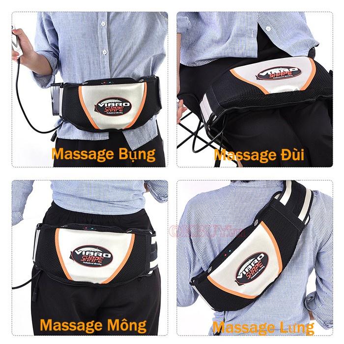 Đai Massage Vibro Shape - Máy Rung Toàn Thân Hiệu Quả