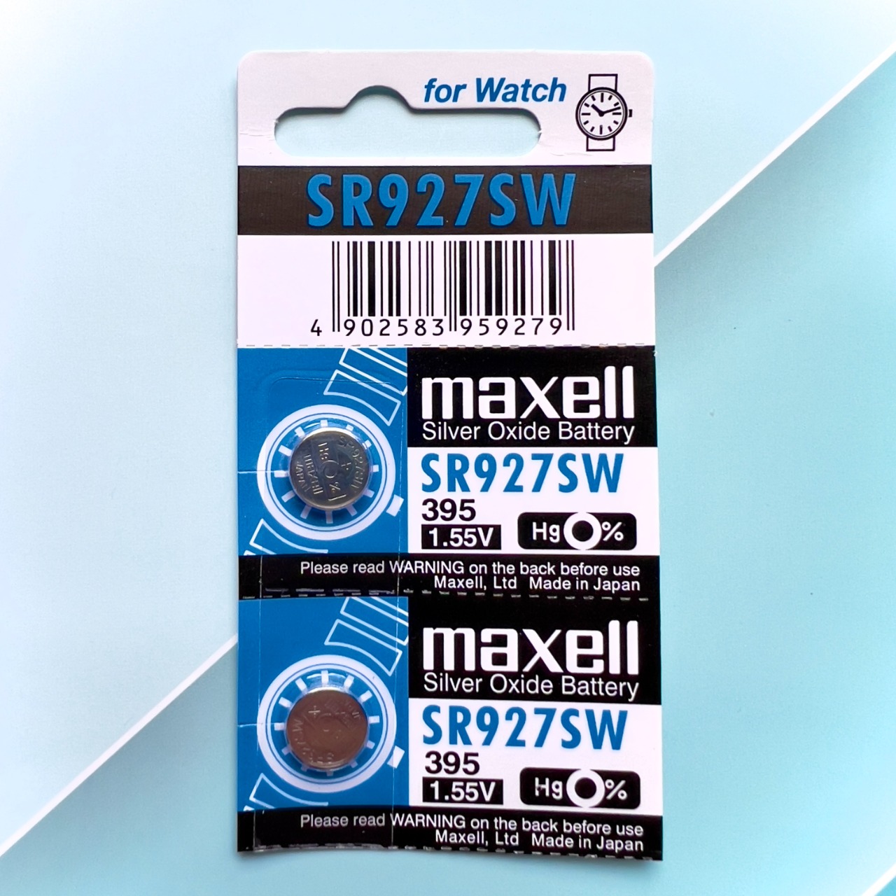 Pin Maxell Nhật Bản SR927SW / 395 / G7 Hàng Chính Hãng Made in Japan