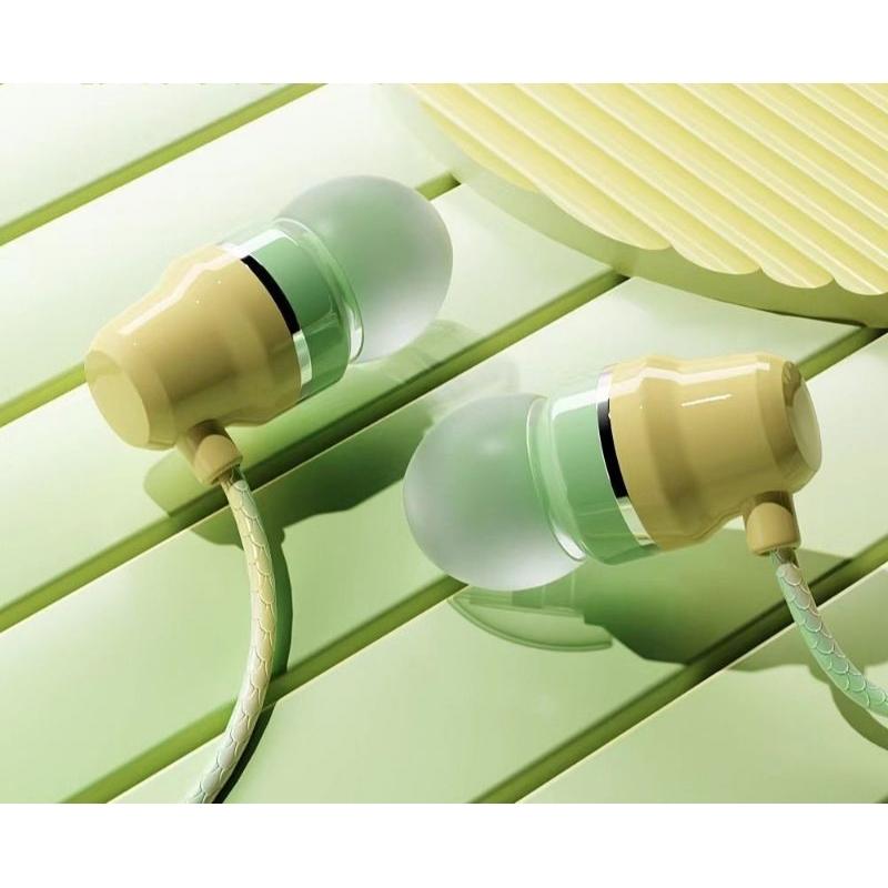 Tai nghe có dây TEKKIN WL07 Bass Có Mic Khử Tiếng Ồn HiFi PC Máy Tính - hàng chính hãng - Hồng