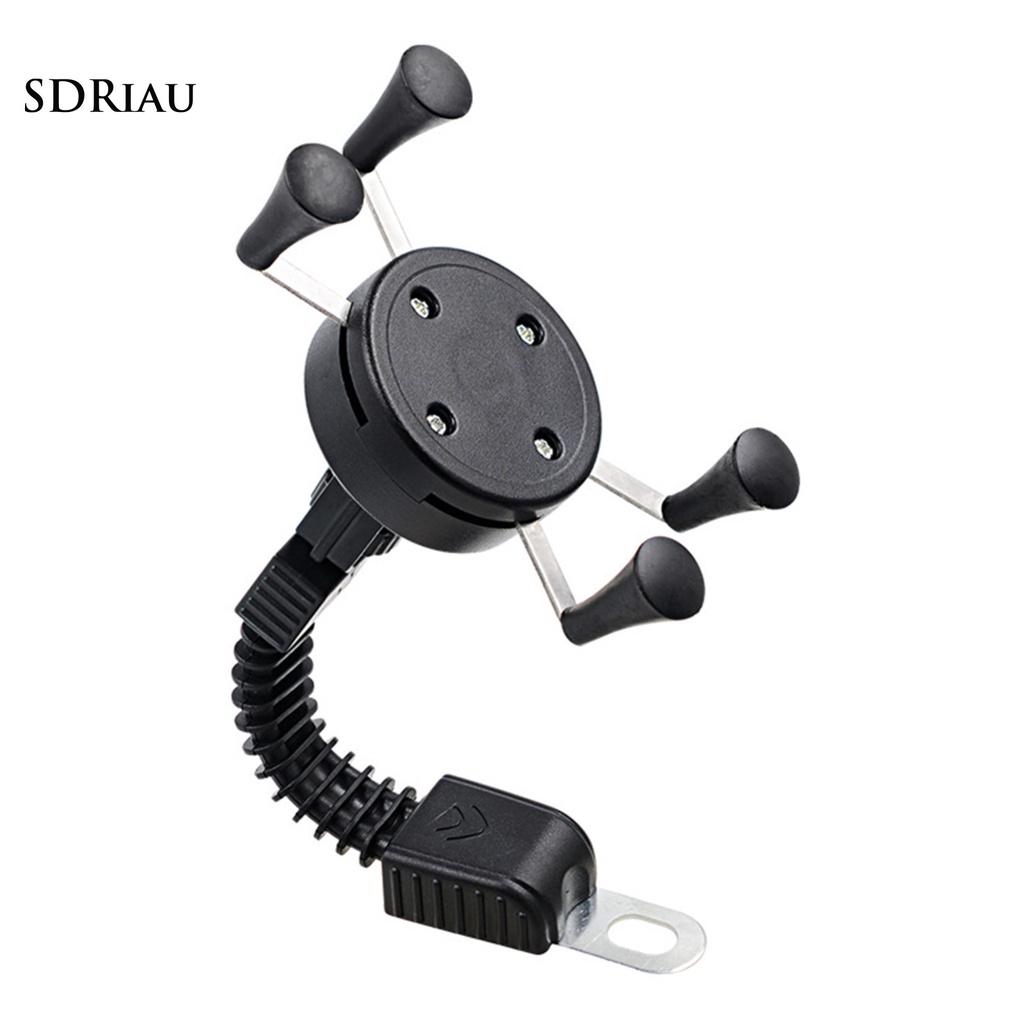 Giá Đỡ Điện Thoại Gắn Gương Chiếu Hậu Chống Trượt Tiện Dụng Cho Atv