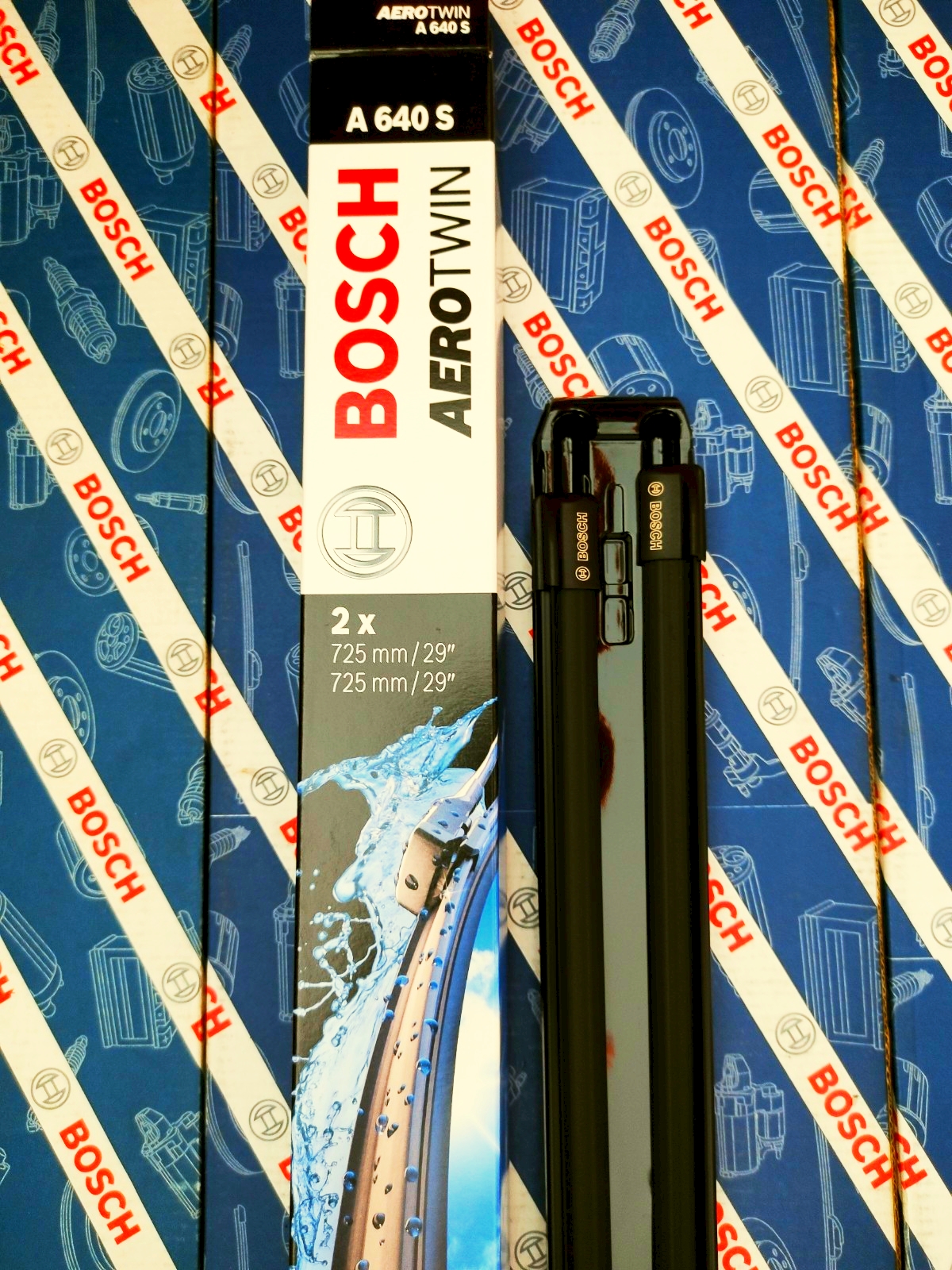 BỘ GẠT MƯA BOSCH AEROTWIN SET FORD FOCUS 29X29
