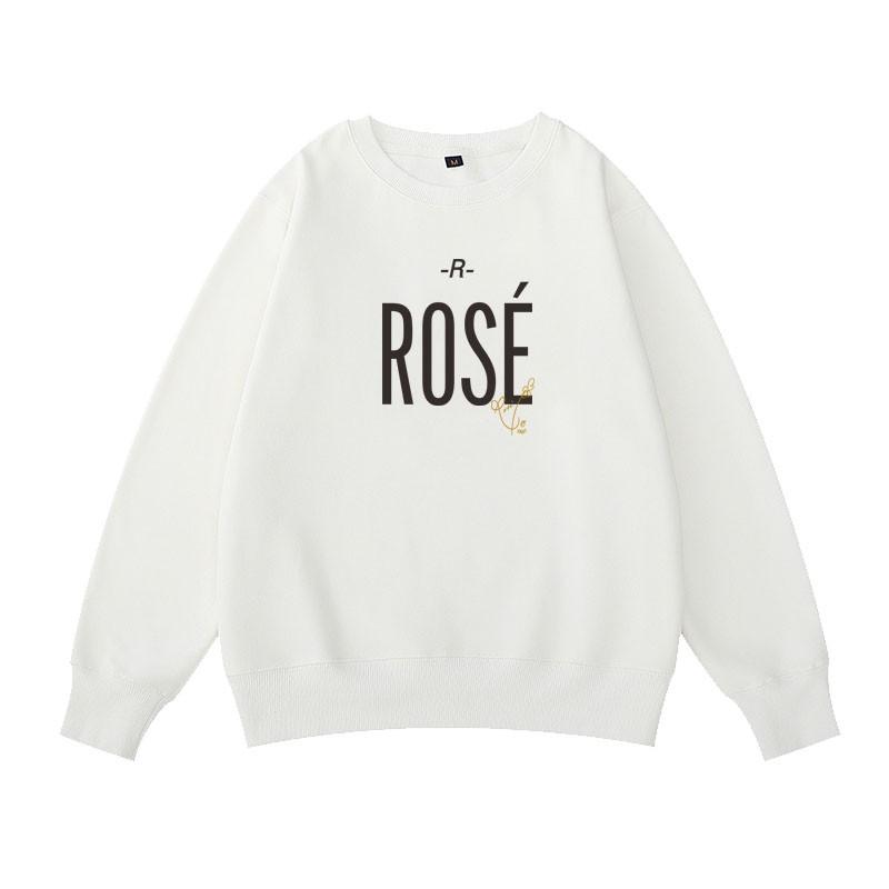 Áo nỉ Hoodie Rose Blackpink áo thu đông có mũ