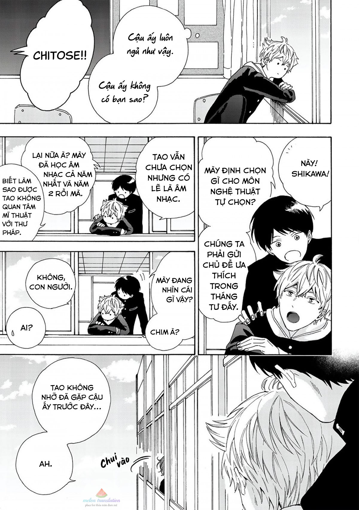 ngôi sao hạng nhất được vẽ bằng nụ hôn chapter 1 4