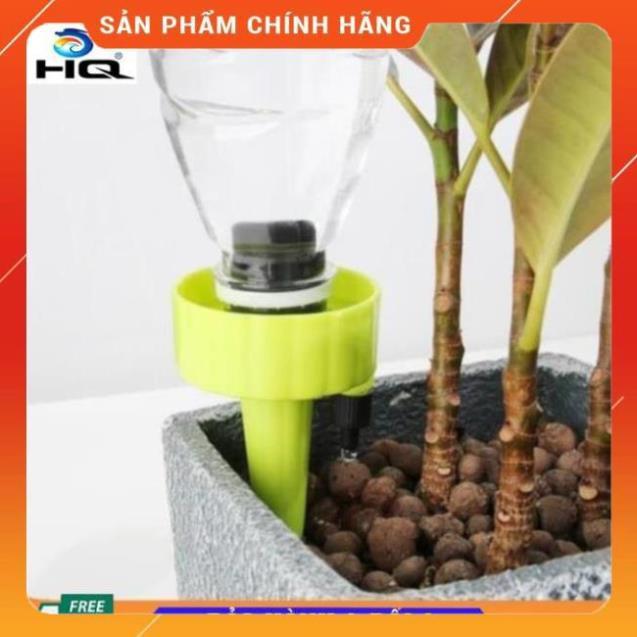 Set 12 que cắm tưới cây nhỏ giọt (gắn chai coca, pepsi, dễ dàng điều chỉnh lượng nước tưới cây cảnh) 208801-2