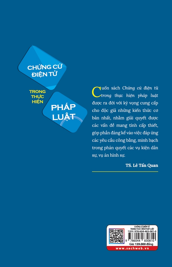 Sách Chứng Cứ Điện Tử Trong Thực Hiện Pháp Luật
