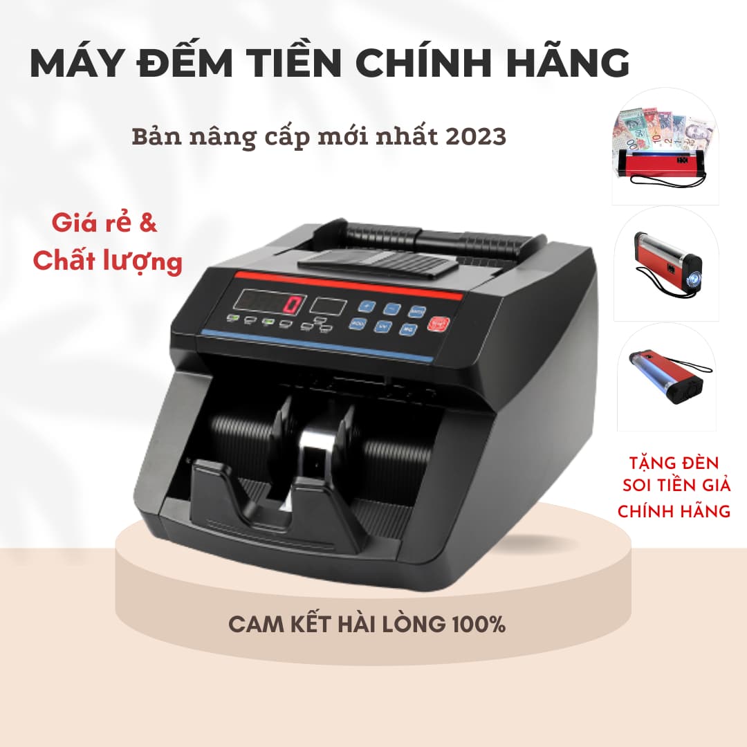 MÁY ĐẾM TIỀN RD1407 - GIÁ RẺ NHẤT THỊ TRƯỜNG - BẢN NÂNG CẤP MỚI NHẤT 2023 - CAM KẾT HÀI LÒNG KHI NHẬN MÁY