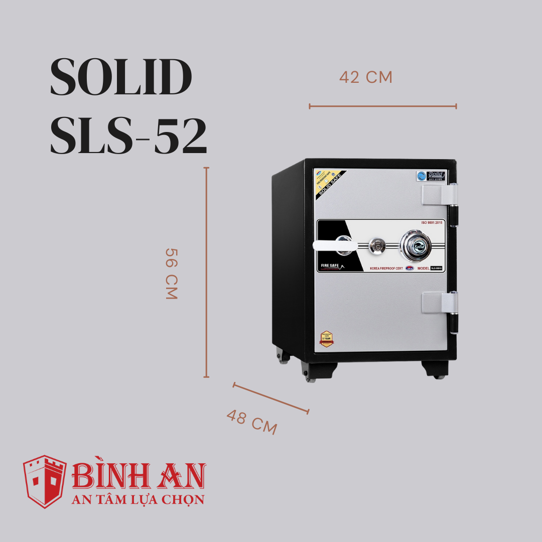 Két Sắt Hàn Quốc Solid SLS-56NE (90kg)