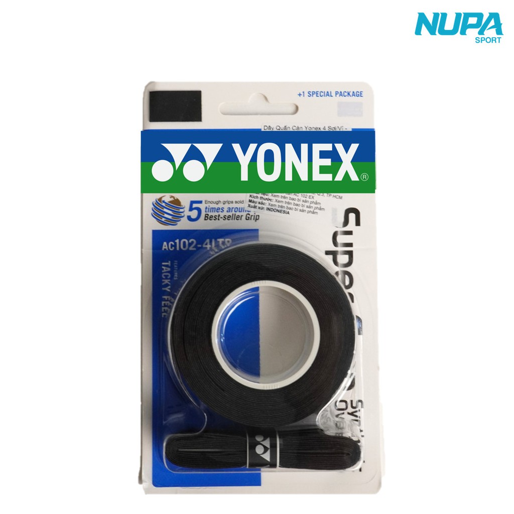 Quấn Cán Vợt Tennis Yonex Super Grap 4 Sợi