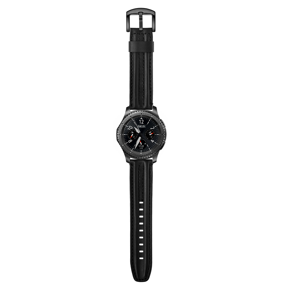 Dây Da Bò Sinewy cho Galaxy Watch 3 45mm / Galaxy Watch 46 / Huawei Watch GT 2 / Ticwatch Pro (Size 22mm)