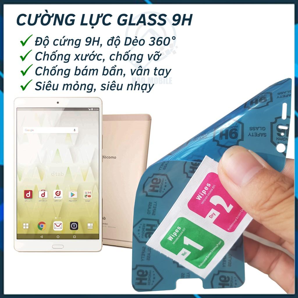 Dán cường lực dẻo nano 9H dành cho Huawei Dtab D-01J (Mediapad M3)