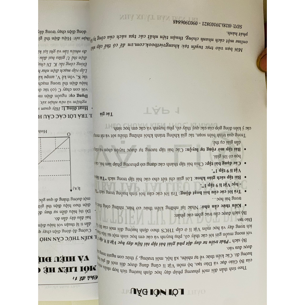 Sách - Phát Triển Tư Duy Đột Phá Giải Bài Tập Tài Liệu Dạy - Học Vật Lí 9 Tập 1