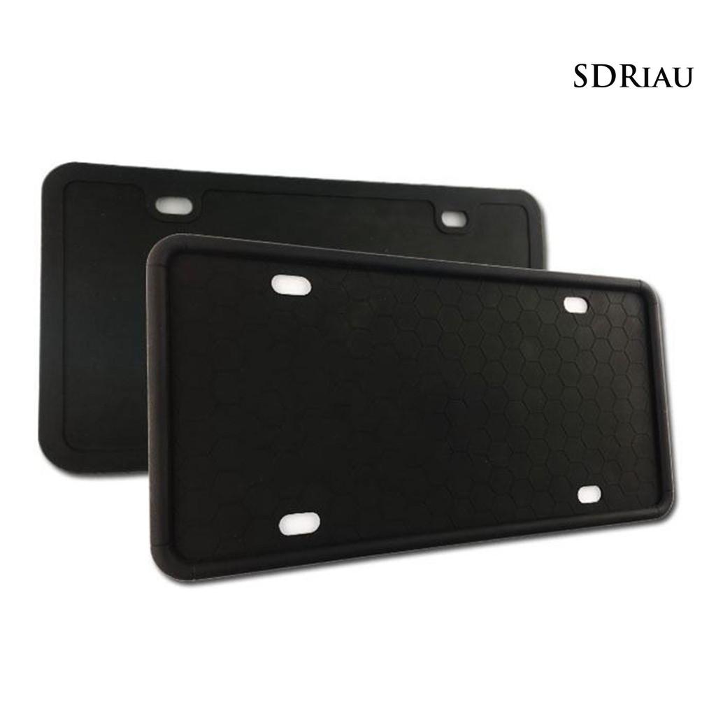 Khung Silicone Gắn Biển Số Xe Hơi Chống Rỉ Sét Tiện Dụng