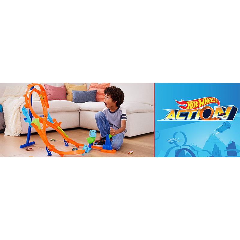 Đồ Chơi HOT WHEELS Vòng Quay Số 8 Vô Cực Hot Wheels HMB15