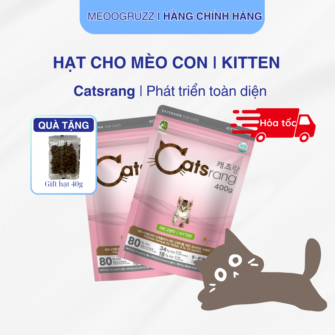 Thức Ăn Cho Mèo Con - Catsrang Kitten - 400G